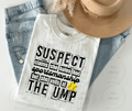 Suspect Yells at Ump Softball tee