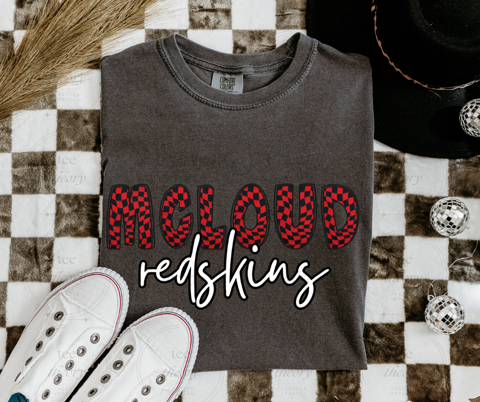 Mcloud Checkered Tee