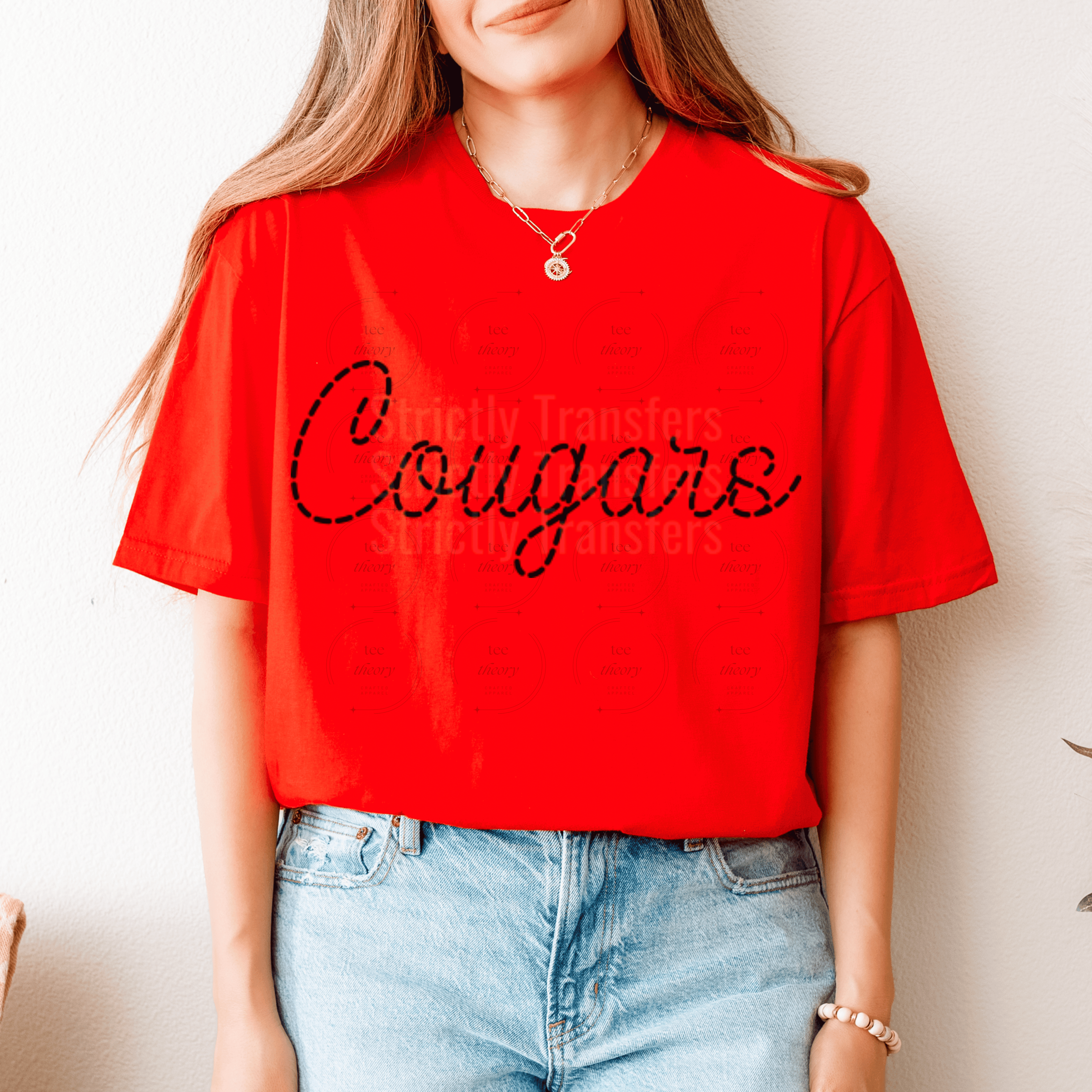 Cougars Stitch tee