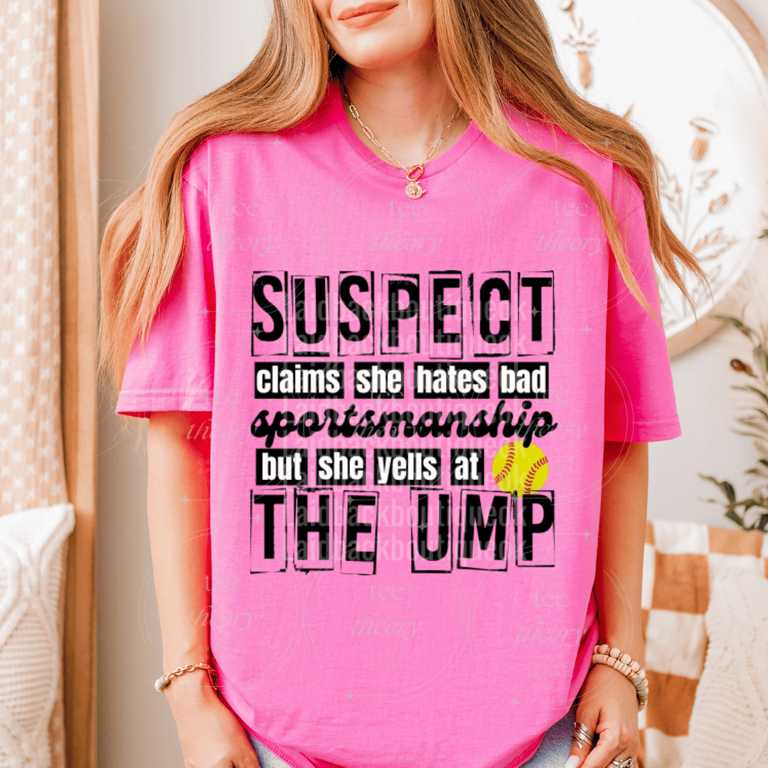 Suspect Claims Tee
