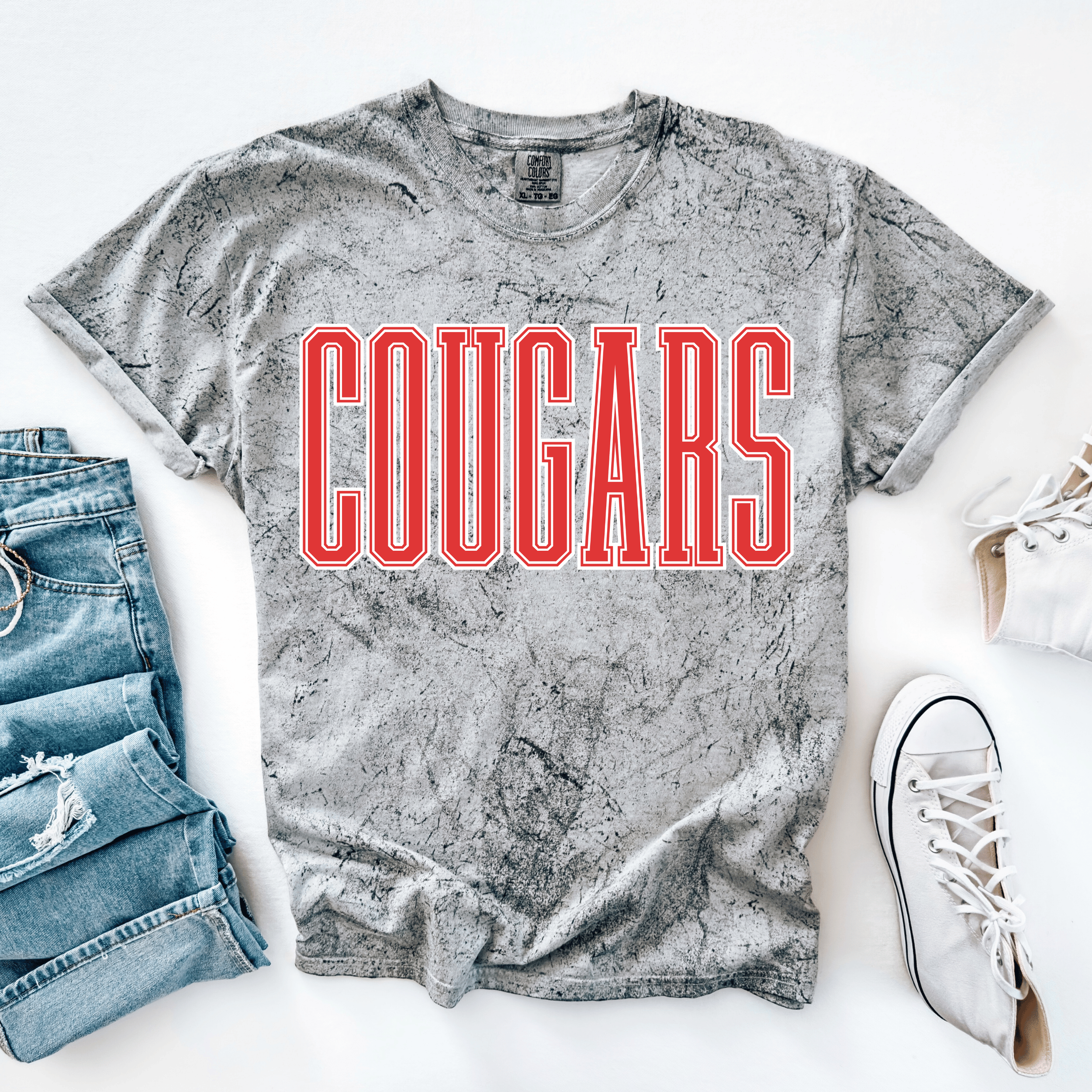 Cougars Smoke Color Blast tee