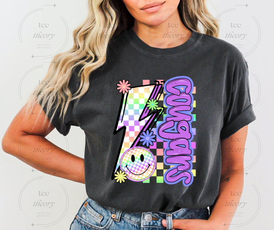 Cougars Smiley Tee