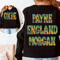 Okie Storm Radar with Forecasters on Back sweatshirt