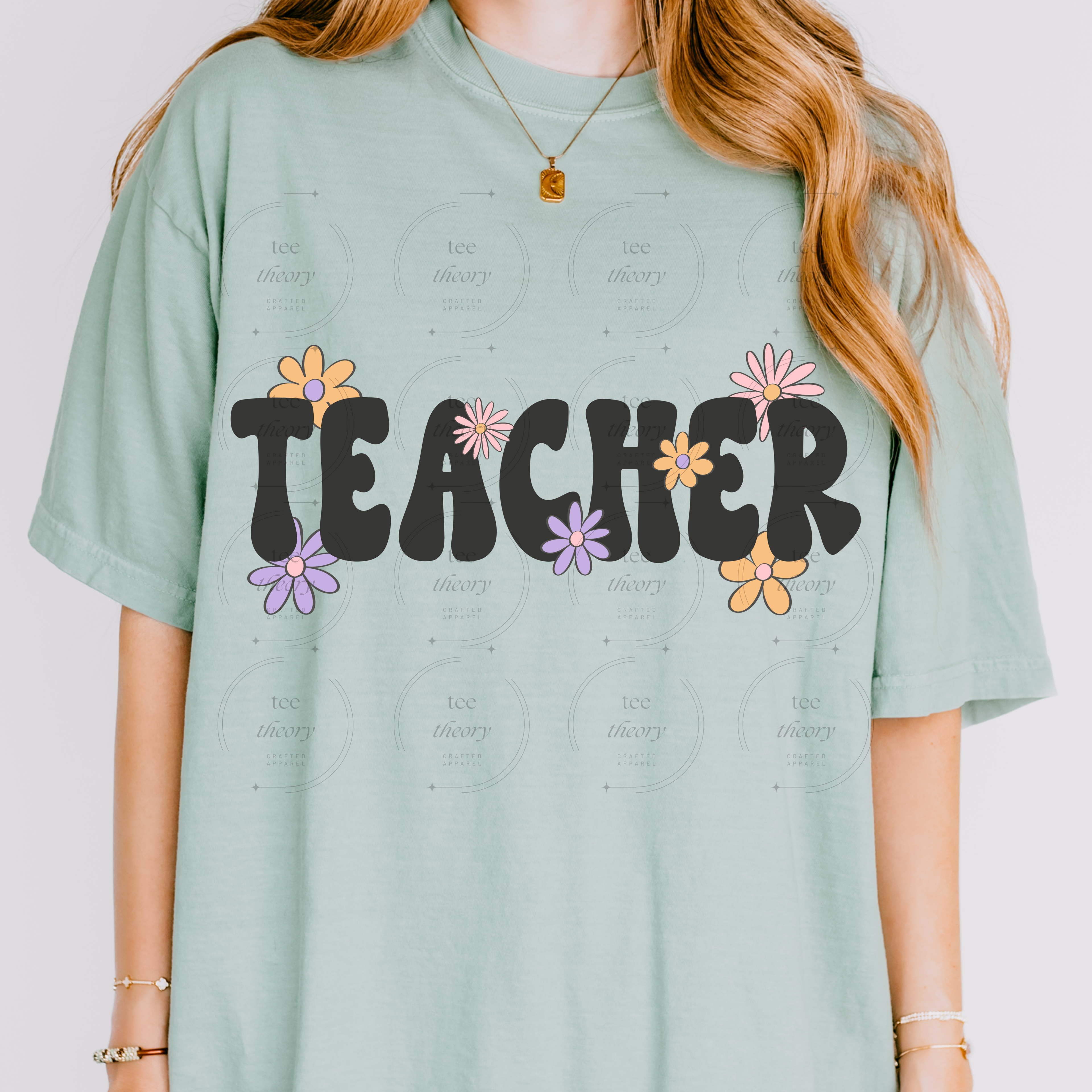 Teacher Flower Tee