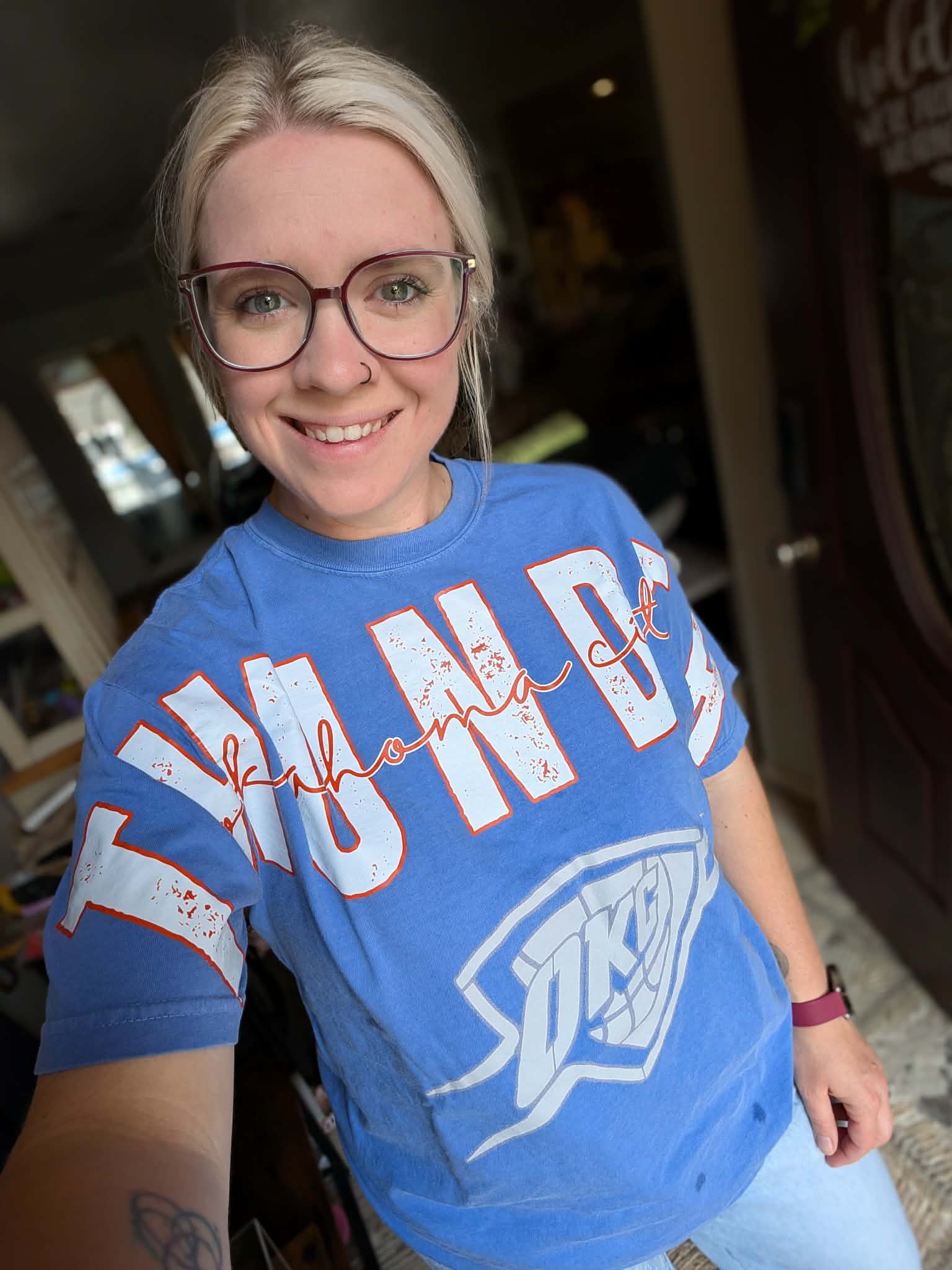 OKC Thunder Big Front tee