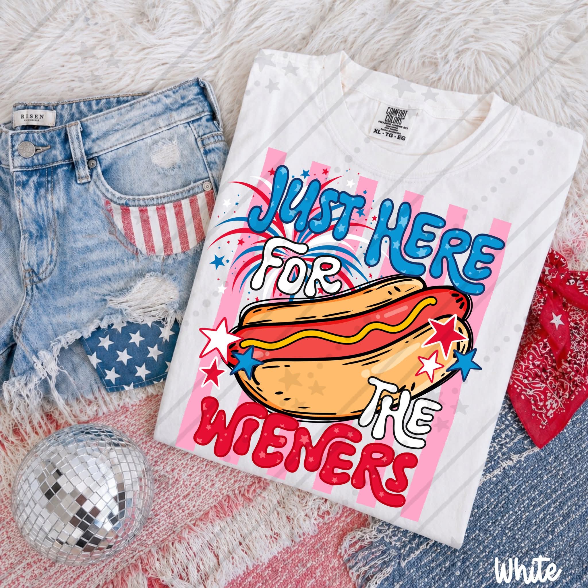 Here for the Weiners tee