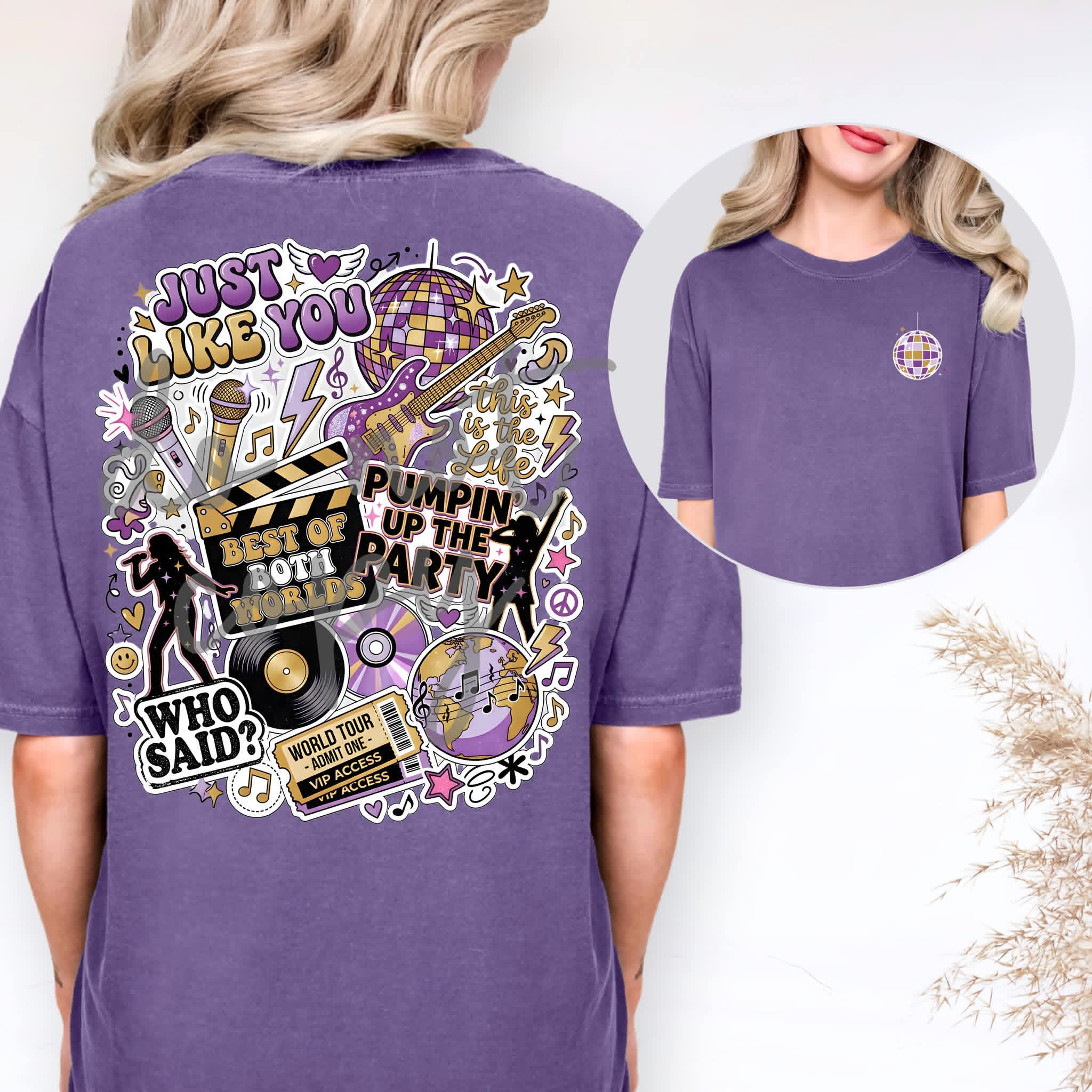 Hannah Montana Disco Ball Tee